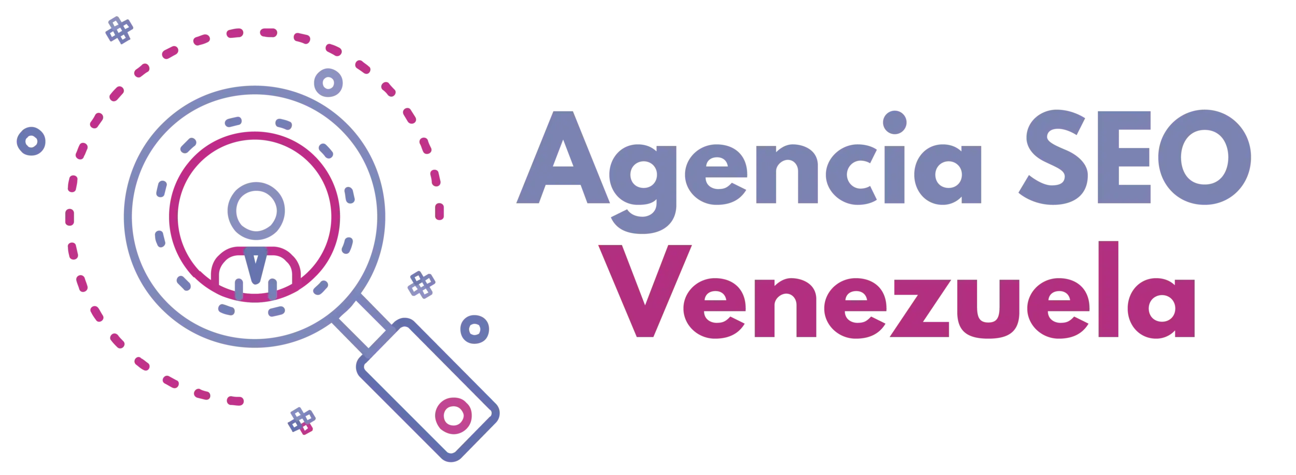 Logo agencia seo Venezuela colorido sin fondo